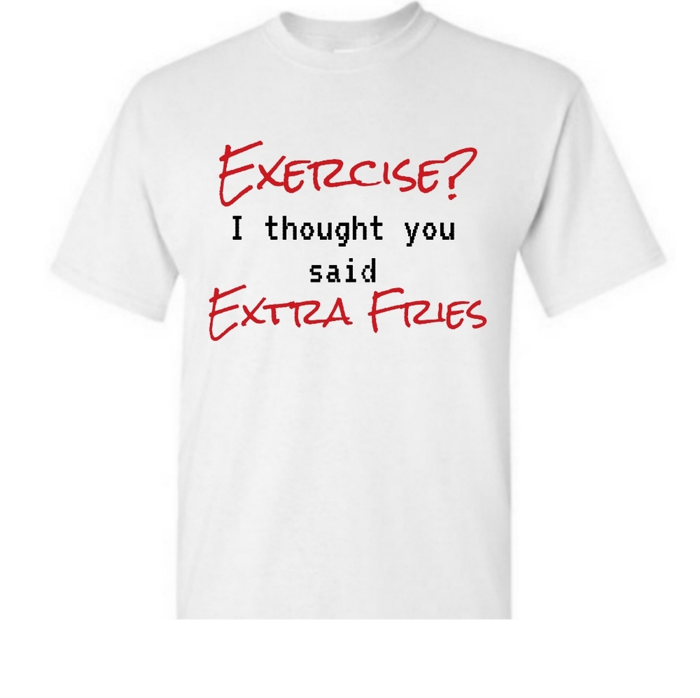HP!!! Exercise/extra frys Custom shirt